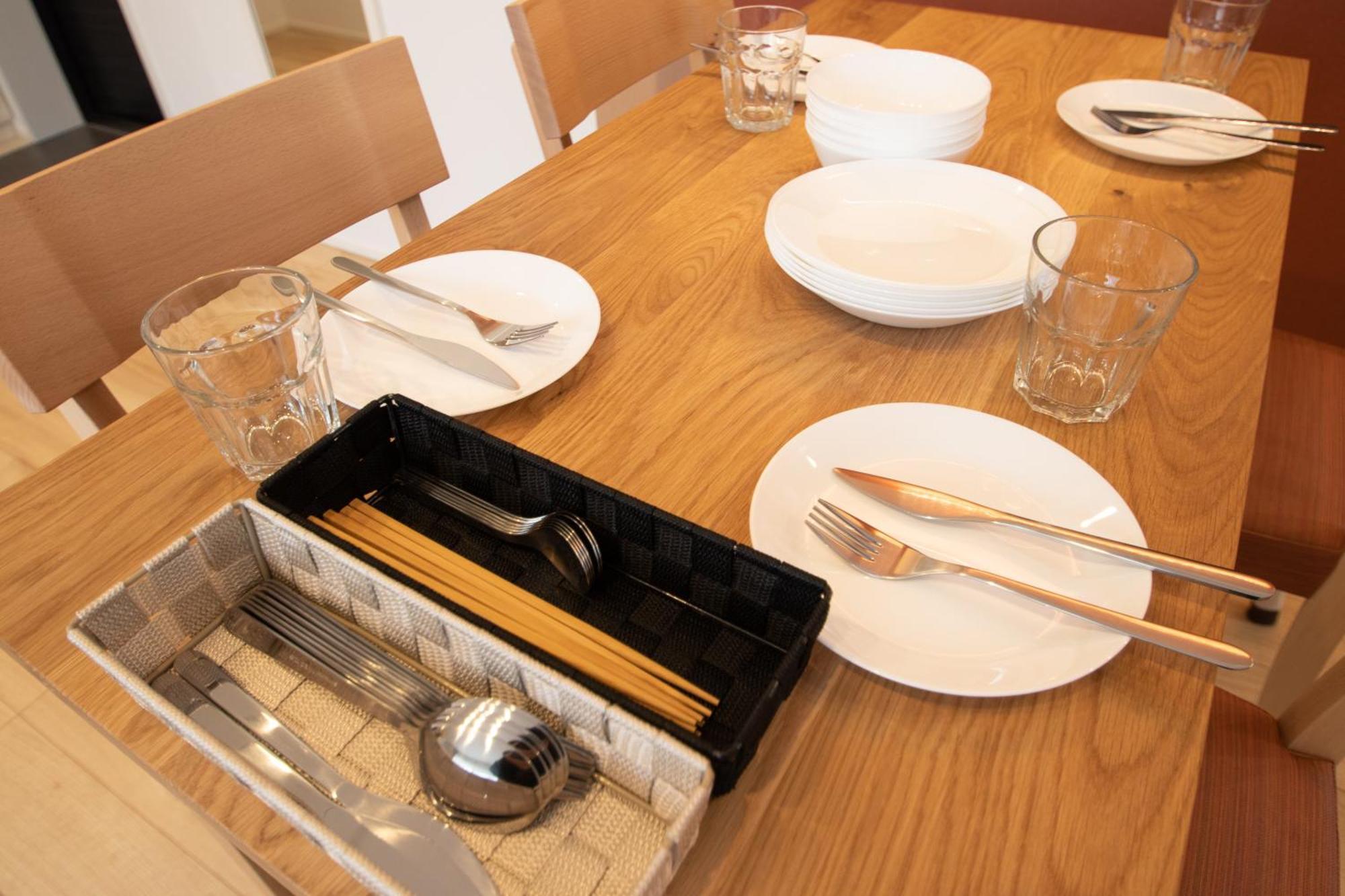 Apartment Hotel Tenjin TUMUGU Fukuoka  Eksteriør billede